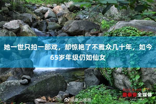 她(tā)一(yī)世隻拍(pāi)一(yī)部戲，卻驚豔了(le)不(bù)雅衆幾十年(nián)，如(rú)今65歲年(nián)級仍如(rú)仙女(nǚ)